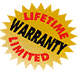 Lifetime Warranty